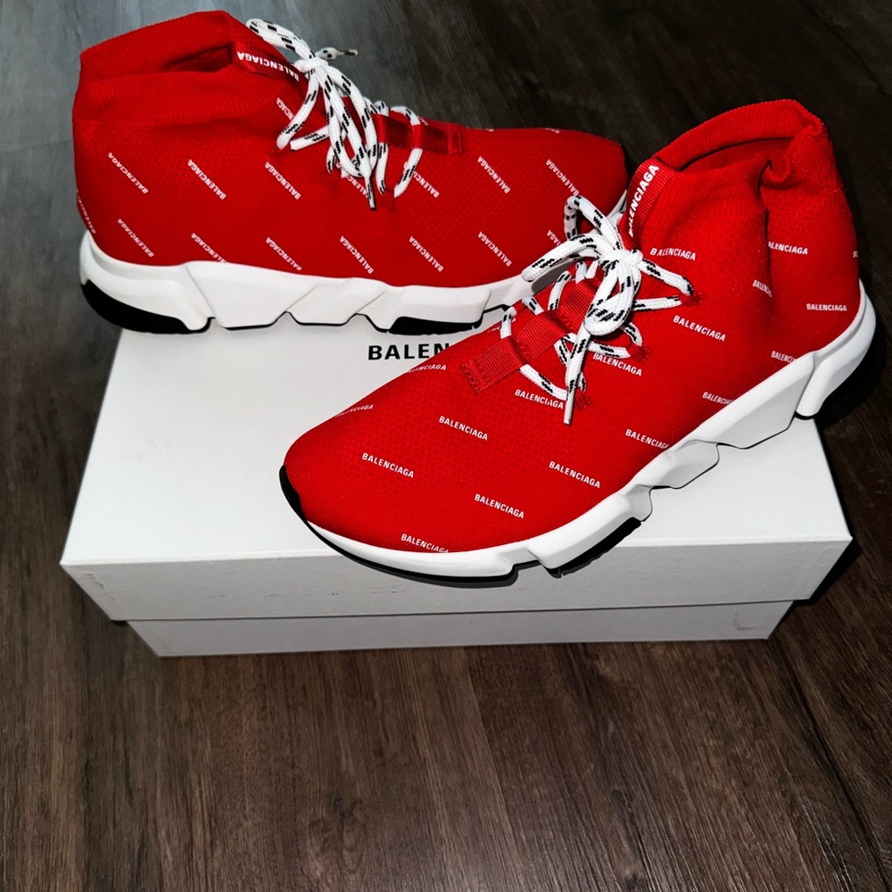 Balenciaga Red Sneakers